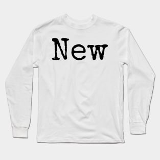 New - Start Fresh - Set Your Intentions Long Sleeve T-Shirt